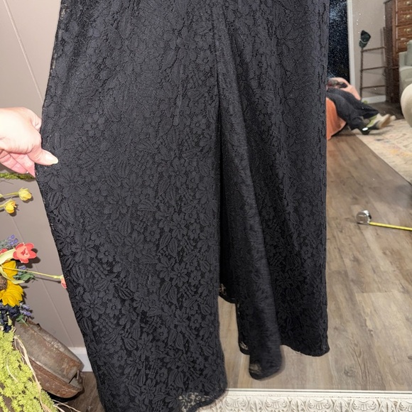 NY&CO - Just Me • Lace Halter Neck Wide Leg Jumpsuit - Picture 6 of 16